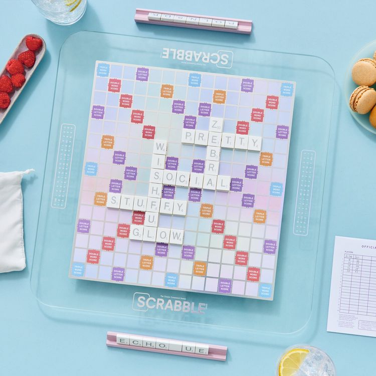 Scrabble Aura Glass Edition - FAO Schwarz
