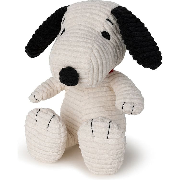 Peanuts Snoopy 7.5″ Sitting Corduroy Plush – Cream - FAO Schwarz