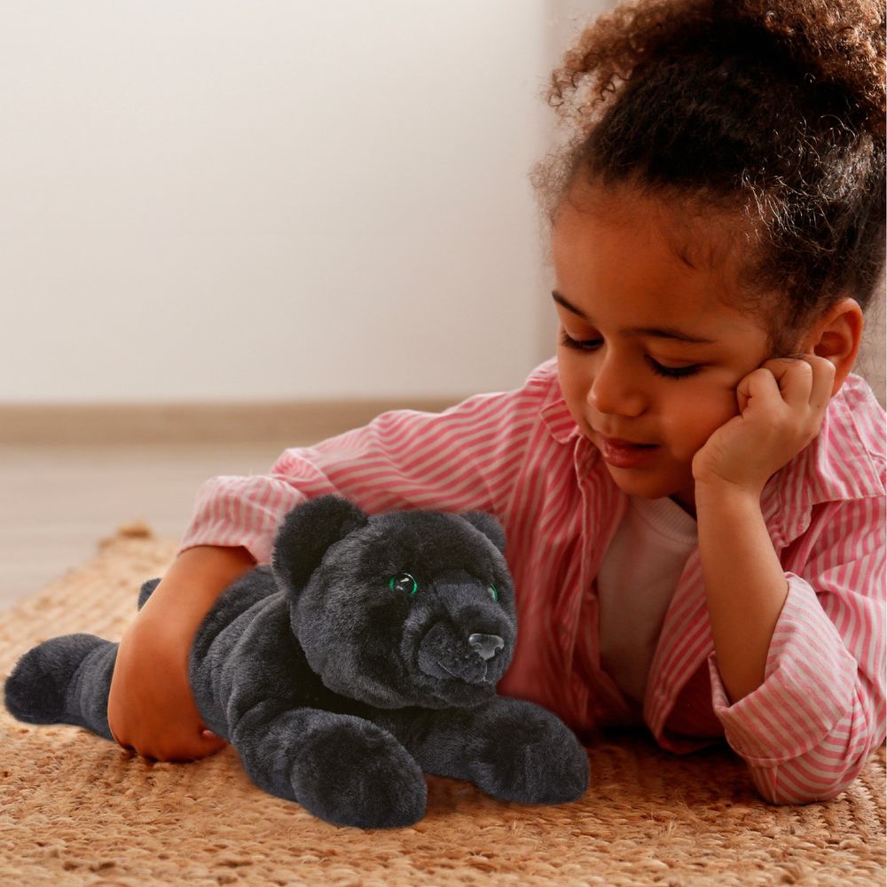 15” Adopt-A-Pets Black Panther Plush - FAO Schwarz