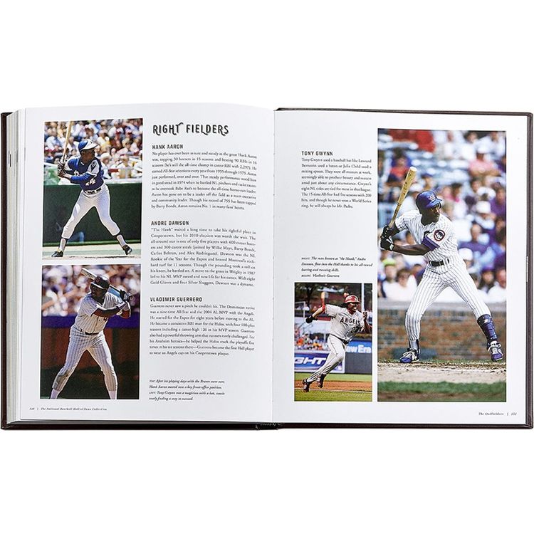 National Baseball Hall of Fame Book Leather Edition - FAO Schwarz