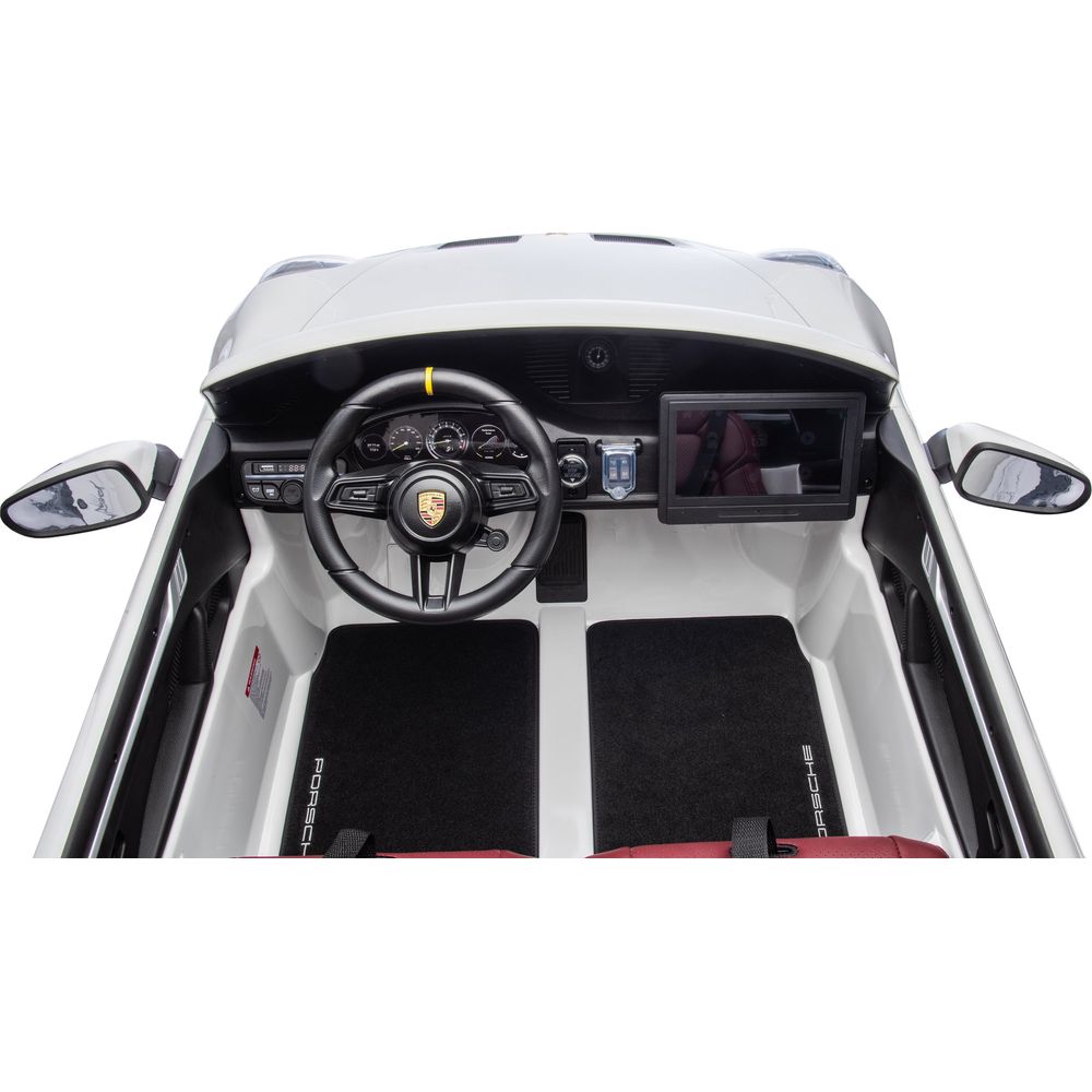 24V Porsche 911 GT3 2-Seater Kids Ride-On Car with Remote Control - FAO Schwarz