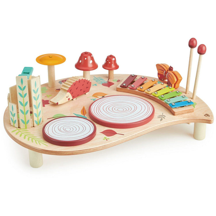 Wooden Musical Table Activity Toy - FAO Schwarz