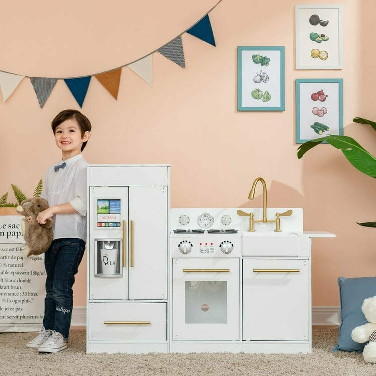 Little Chef Boston Classic Play Kitchen & Cookware – White - FAO Schwarz