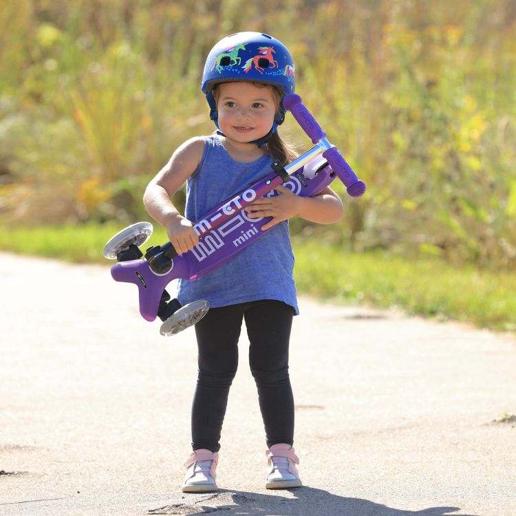 Micro Mini Foldable LED Scooter - FAO Schwarz