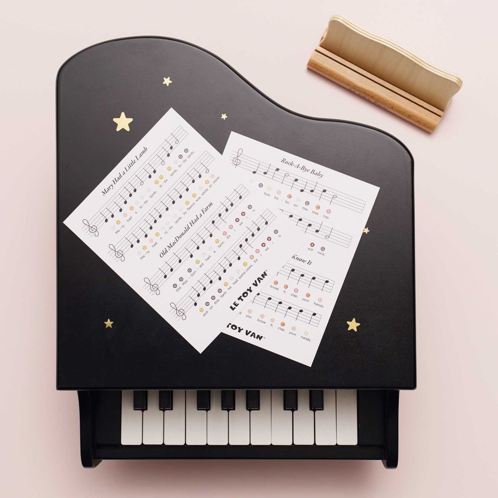 Wooden Grand Piano Toy - FAO Schwarz