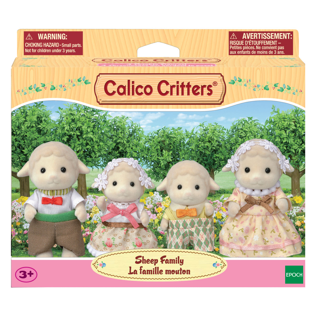 Calico Critters Sheep Family Collectible Doll Figures - FAO Schwarz
