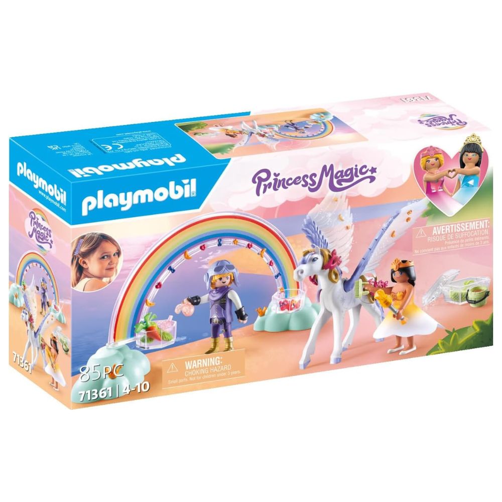 Pegasus with Rainbow in the Clouds Playset - FAO Schwarz