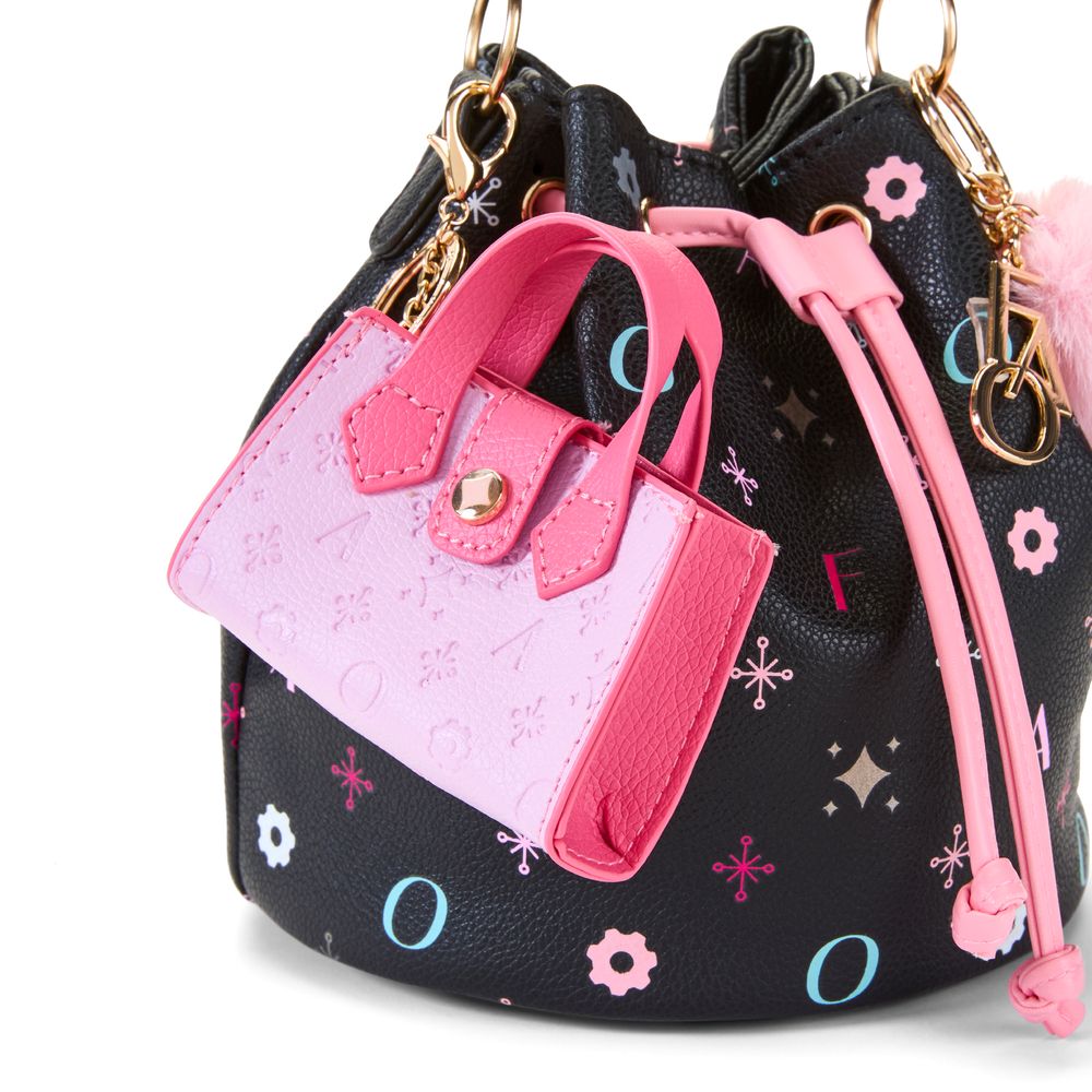 Rockefeller Mini Top Handle Tote Bag Charm - FAO Schwarz