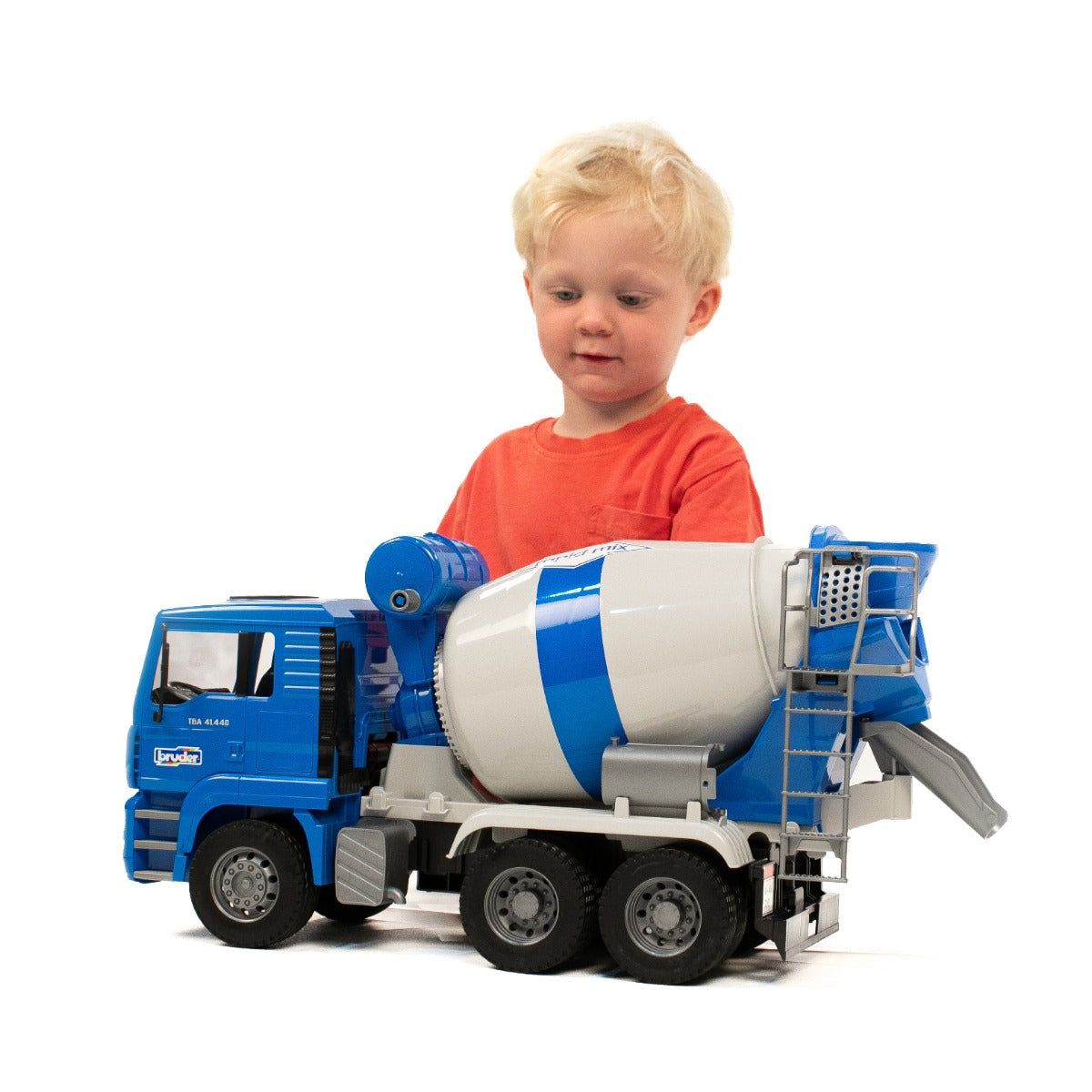 MAN Cement Mixer Toy Truck - FAO Schwarz
