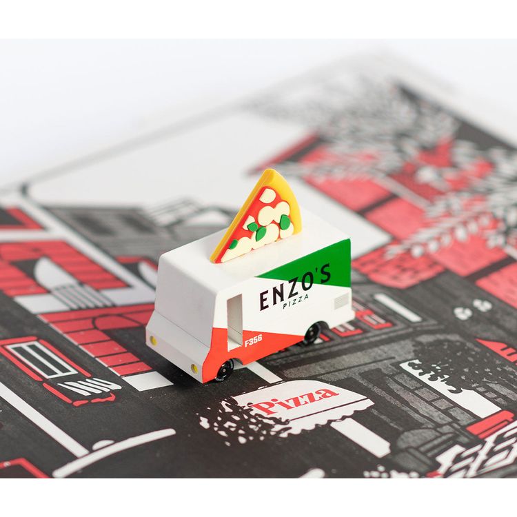 Pizza Van Toy Car - FAO Schwarz