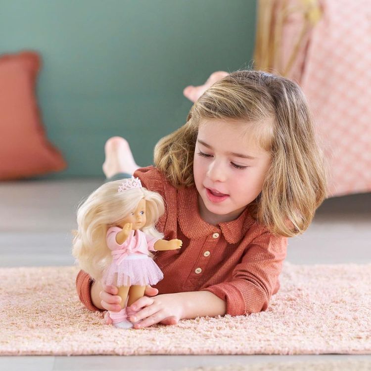 Mini Corolline Rosy Ballerina 8″ Doll Set - FAO Schwarz
