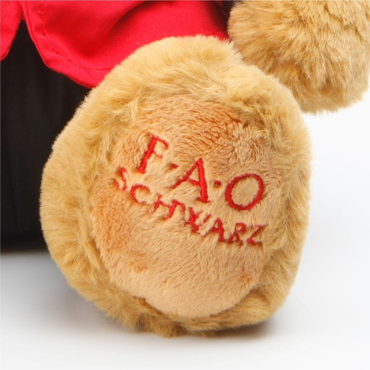 7″ Plush Bear Soldier in a Bag - FAO Schwarz