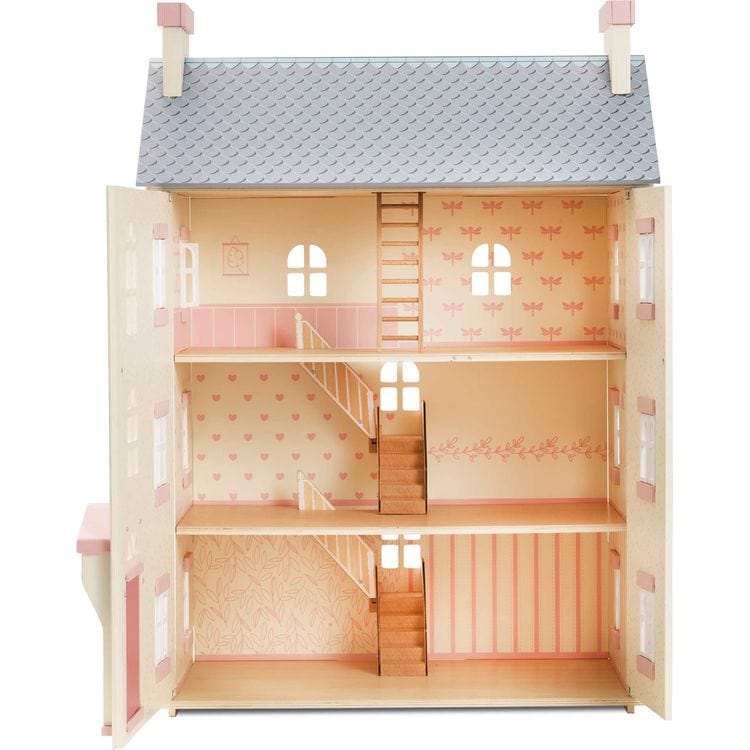 Cherry Tree Hall Wooden Dollhouse - FAO Schwarz