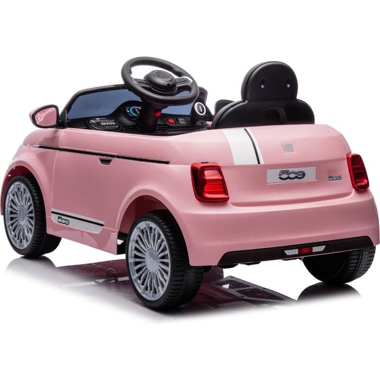 Fiat 500 12V Ride On Car – Pink - FAO Schwarz