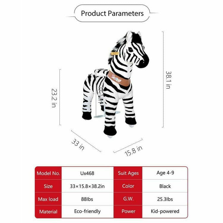 Model U Ride-On Zebra - FAO Schwarz