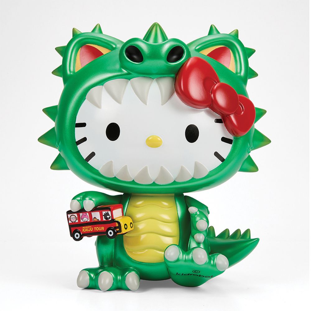 Sanrio Hello Kitty Kaiju Cosplay 8″ Art Figure - FAO Schwarz