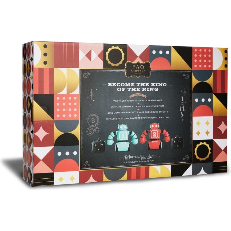 Robot Knockout RC Boxing Set - FAO Schwarz