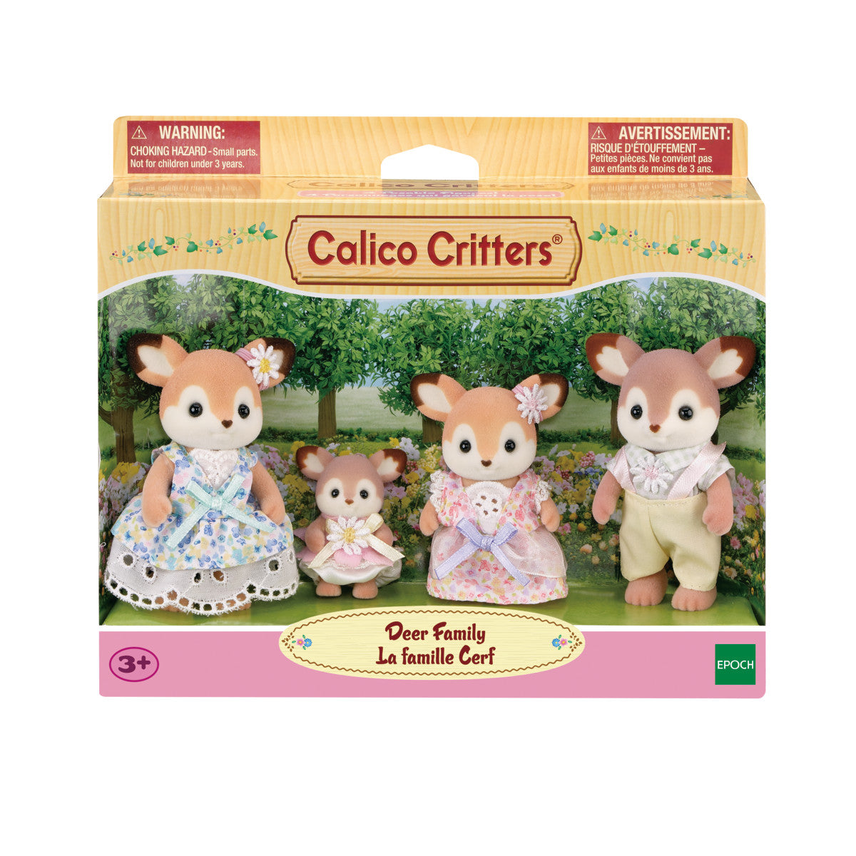 Calico Critters Deer Family Collectible Doll Figures - FAO Schwarz