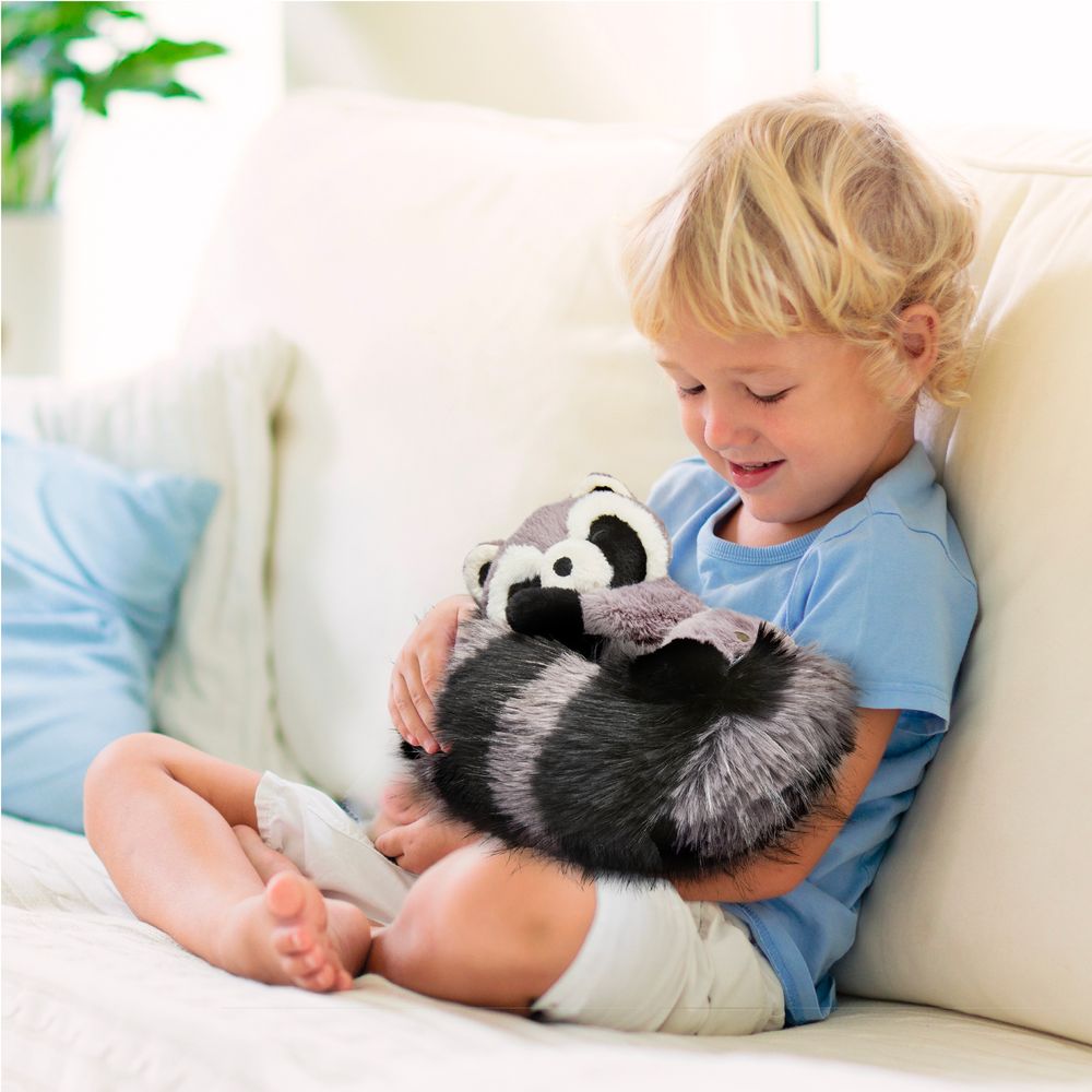10” Big Tails Racoon Plush - FAO Schwarz