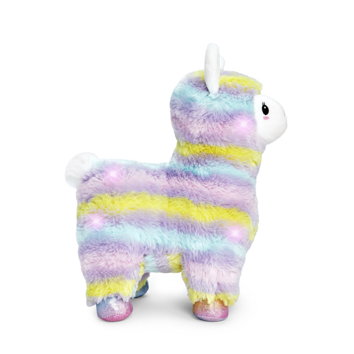 12″ Glow Brights LED with Sound Alpaca Plush - FAO Schwarz