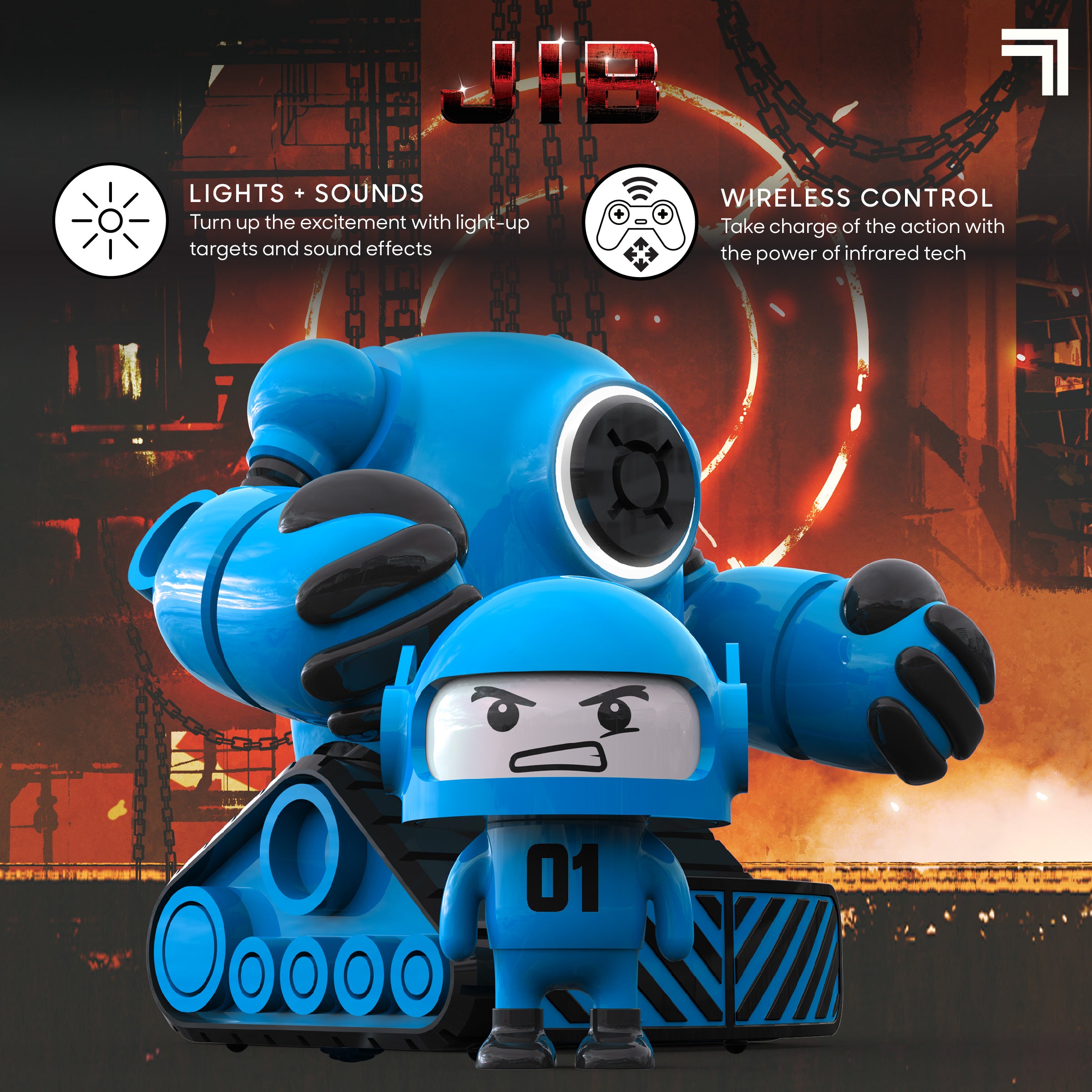 Mecha Rivals RC Ejecting Battle Robots - FAO Schwarz