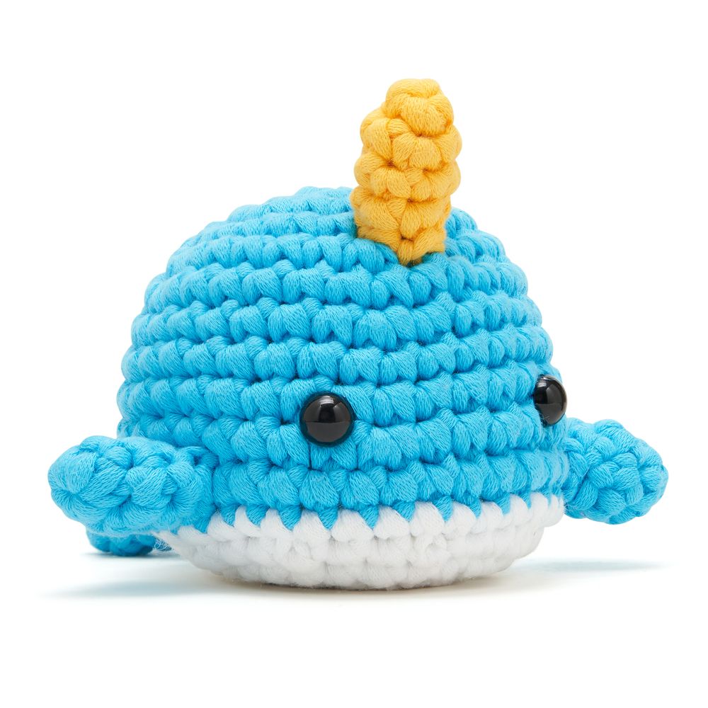 Bjørn the Narwhal Learn to Crochet Kit - FAO Schwarz