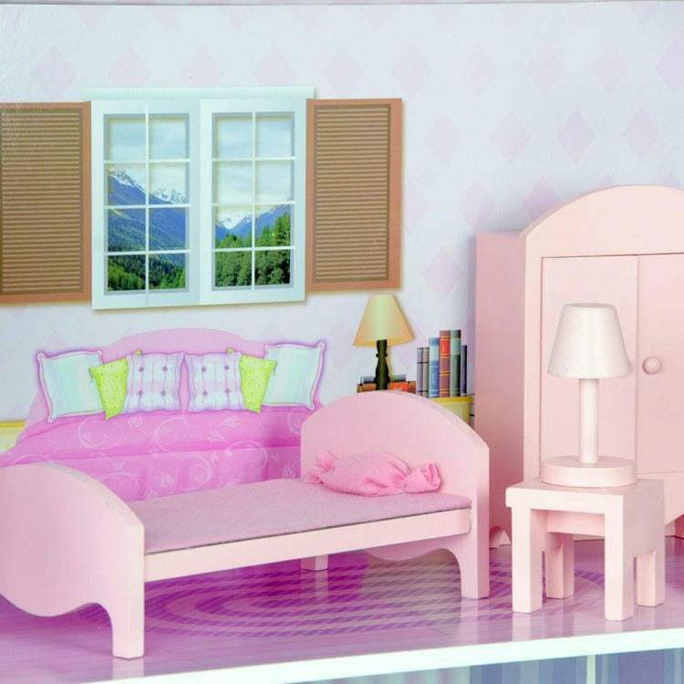 12″ Pink Dreamland Tiffany Dollhouse - FAO Schwarz