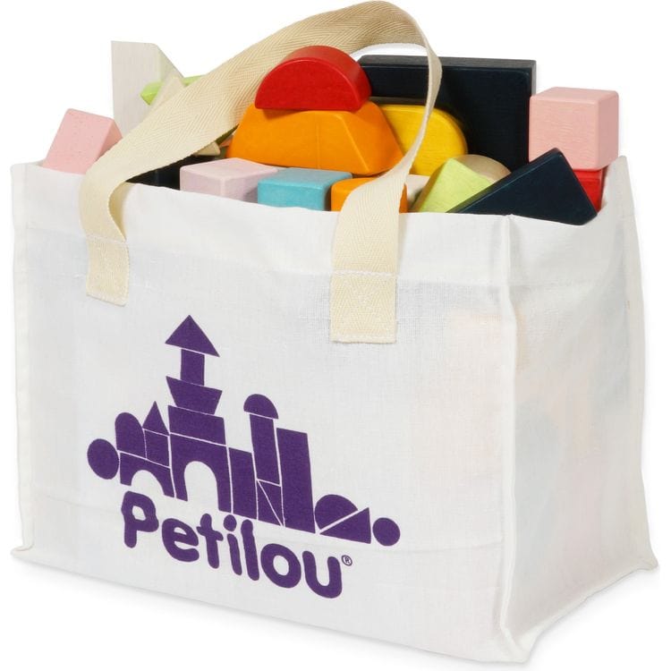 60 Piece Colourful Building Blocks - FAO Schwarz
