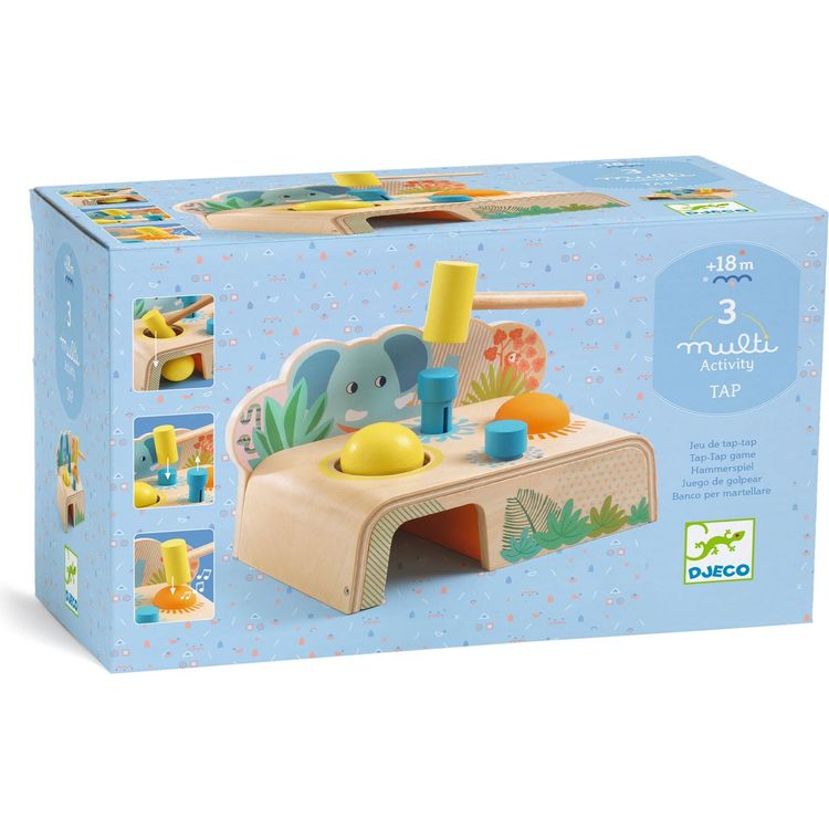 Multi Tap Hammer Wooden Toy - FAO Schwarz