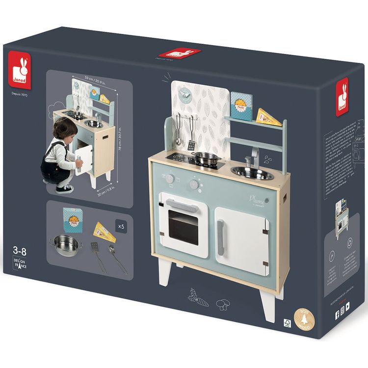 Wooden Feather Kitchen Set - FAO Schwarz