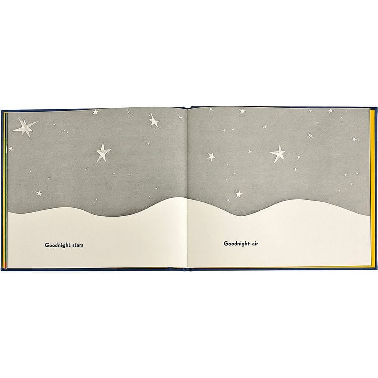 “Goodnight Moon” Book in Blue Bonded Leather - FAO Schwarz