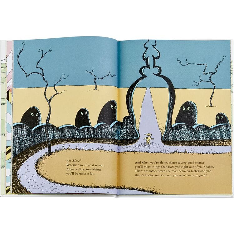 “Oh The Places You’ll Go” by Dr. Seuss Leather-Bound Book - FAO Schwarz