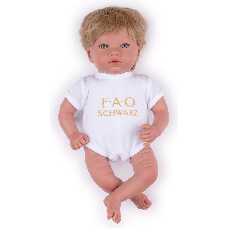 My FAO Doll – Light Skin with Grey Eyes & Blonde Hair - FAO Schwarz