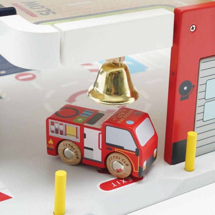 Fire & Rescue Wooden Garage - FAO Schwarz