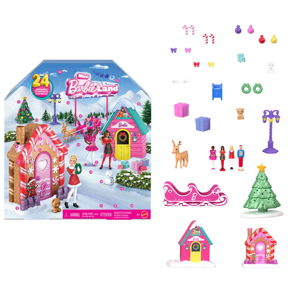 Barbie Mini Barbie Land Advent Calendar - FAO Schwarz