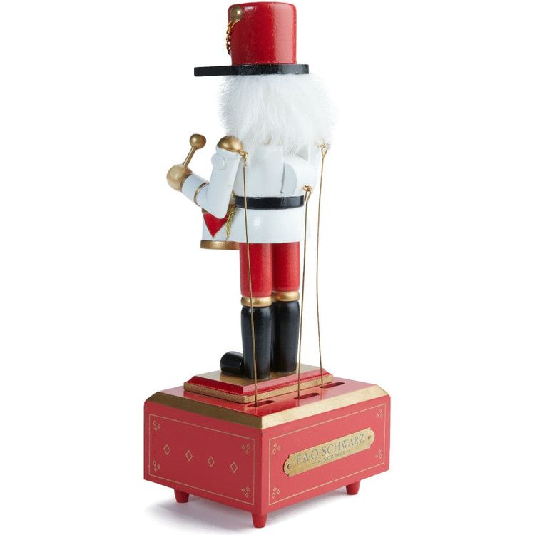 12 Inch Musical Wooden Nutcracker Prince - FAO Schwarz