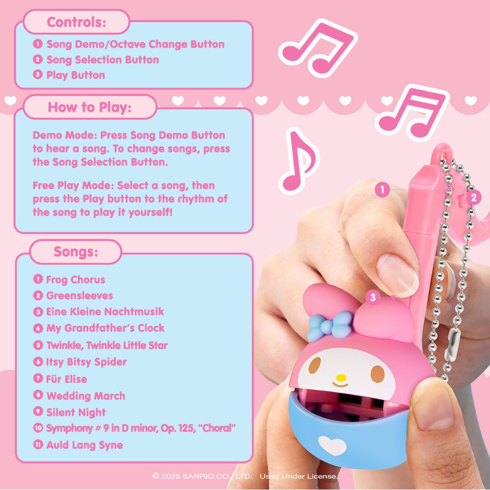 Otamatone Melody Sanrio - FAO Schwarz