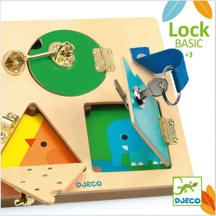 Locktou Locking and Unlocking Wooden Skill Boards - FAO Schwarz