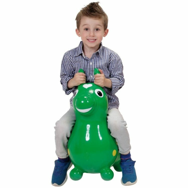 Green Rody Horse Inflatable Bouncer Ride-on - FAO Schwarz