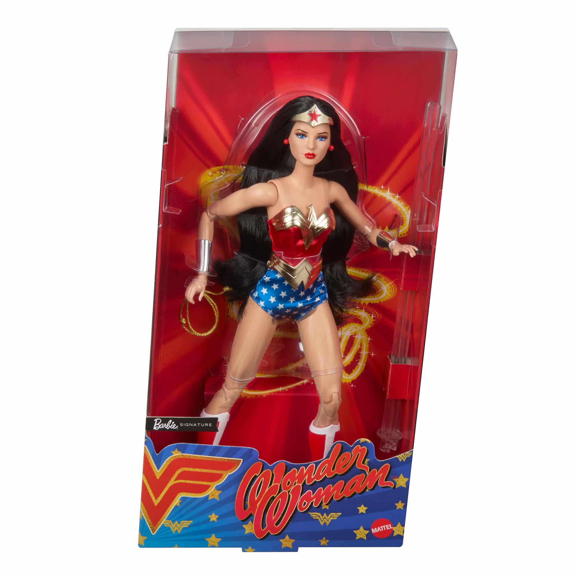 DC Wonder Woman Barbie Doll - FAO Schwarz