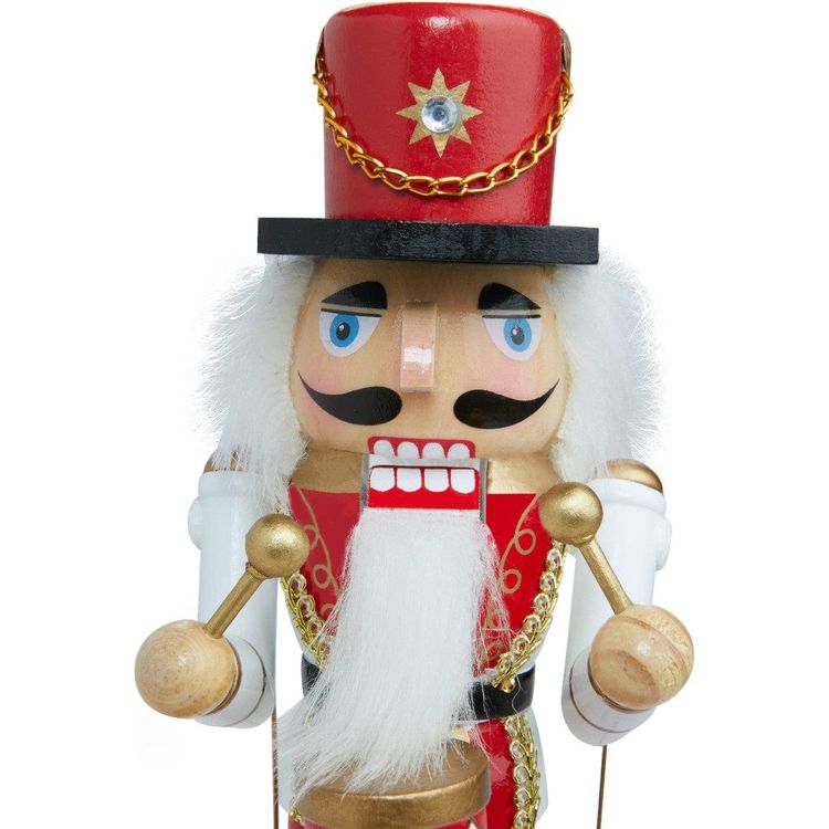 12 Inch Musical Wooden Nutcracker Prince - FAO Schwarz