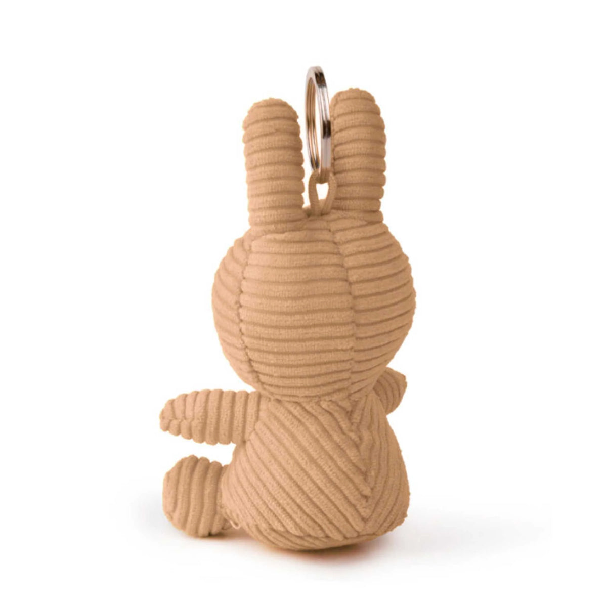 Miffy Beige ECO Corduroy Keychain – 4″ - FAO Schwarz