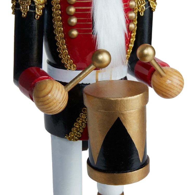 20 Inch Drumming Wooden Prince Nutcracker - FAO Schwarz