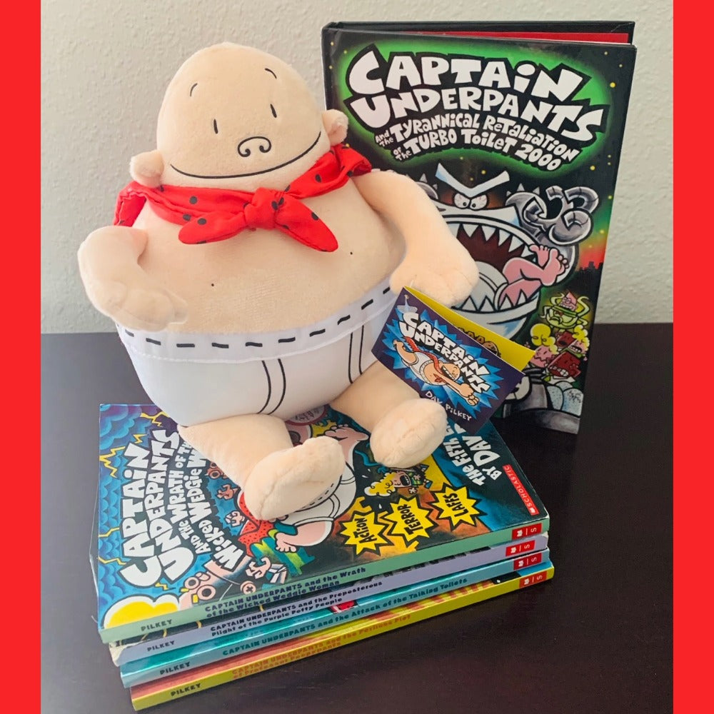 Captain Underpants Doll - FAO Schwarz