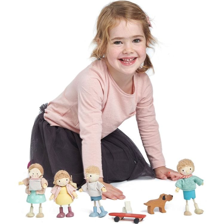 The Goodwood Family Wooden Dolls - FAO Schwarz