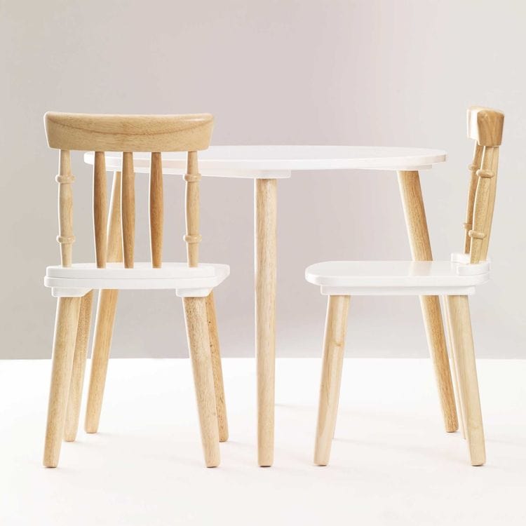Children’s Wooden Table and Chairs - FAO Schwarz