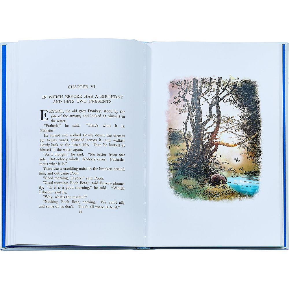 Winnie The Pooh Book Leather Edition - FAO Schwarz