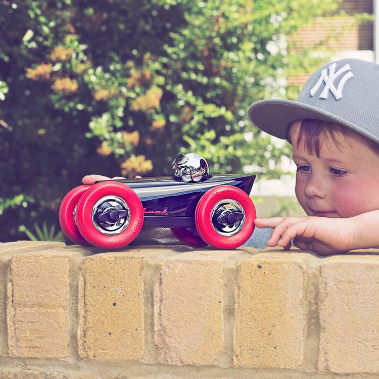 Midi Buck Car Toy – Black/Red - FAO Schwarz