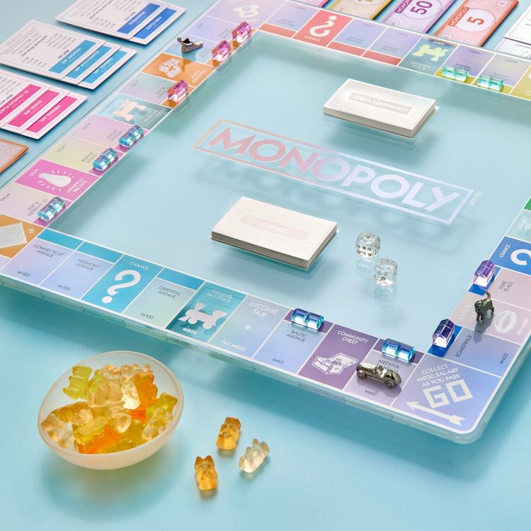 Monopoly Aura Glass Edition - FAO Schwarz