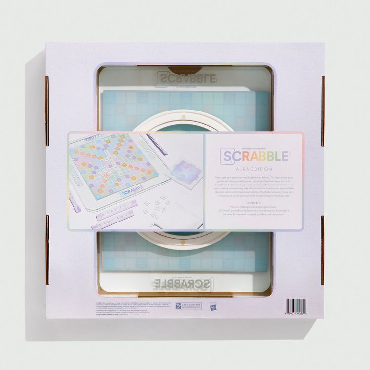 Scrabble Aura Glass Edition - FAO Schwarz